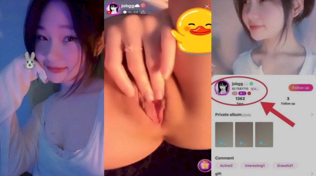 Hot girl dáng ngon livestream xoa lồn cực nứng